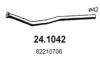 LANCIA 82210706 Exhaust Pipe